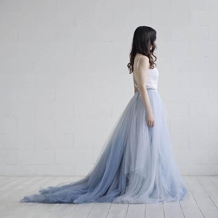 Jupe en tulle bleu online