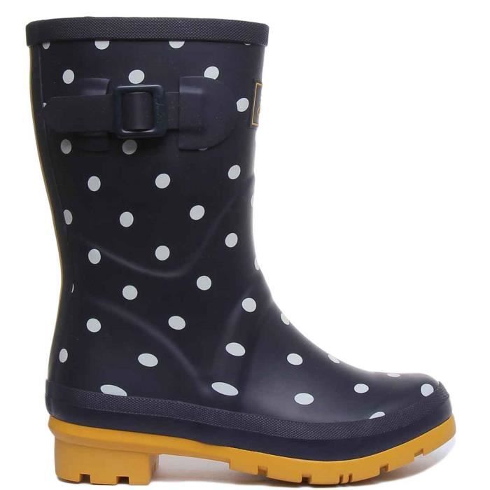 Bottes de pluie mi hauteur JOULES Bleu Femme Adulte