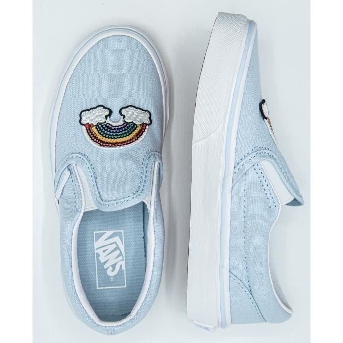 Vans Classic Slip On Bleu Cdiscount