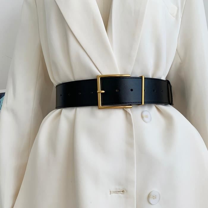 Ceinture large femme top zara