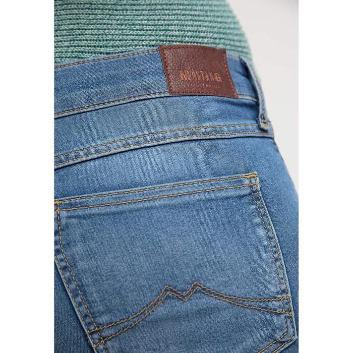 Mustang Caro Jeans Medium Bleach 31W 32L Femme 1007652