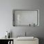 Miroir Salle De Bain Miroir 40w Anti Buee Led Aica Interrupteur