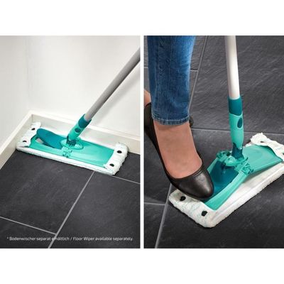 GFRED Lot De 4 Serpillères Microfibre Compatibles Leifheit Clean Twist M Ergo - Rechange Humide Sec