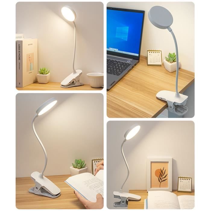 Lampe de Lecture de Cou Rechargeable, Lampe pour lecture au Lit