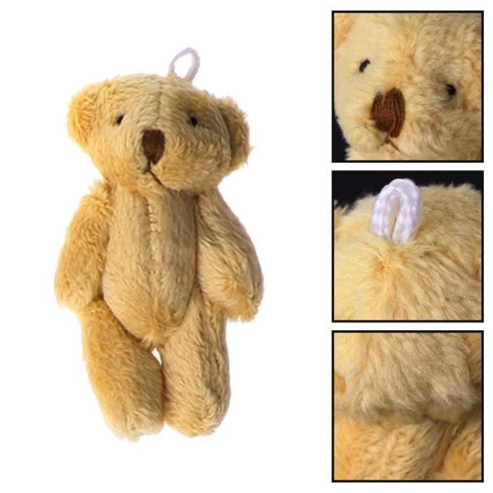 CILUA 50 cm-110 cm Petit Ours Gros Ours poupée Ours poupée Chiffon poupée  Pull Ours en Peluche Enfants Peluche décoration Pull à Carreaux Rouge 80 cm