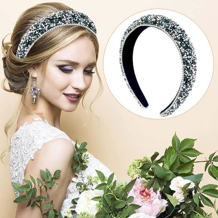 Serre-tête Headband Avec Cristaux - Accessoire Cheveux Ravissant - Neuf Sans étiquette