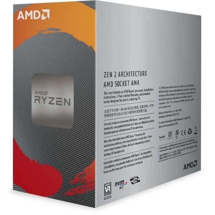 Baisse de prix sur le processeur AMD Ryzen 5 3600 Wraith Stealth