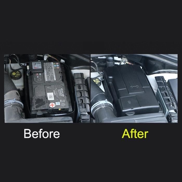 Amenagement Interieur,Couverture de Protection de batterie de moteur de  voiture pour Skoda Karoq Kodiaq Octavia 3 A7 MK3 pour - Cdiscount Auto