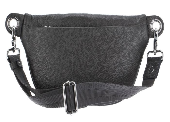 MANDARINA DUCK Sac banane gris en cuir pour femme Mellow Lux Bum Bag Graphite 211125 gris Cdiscount Bagagerie Maroquinerie