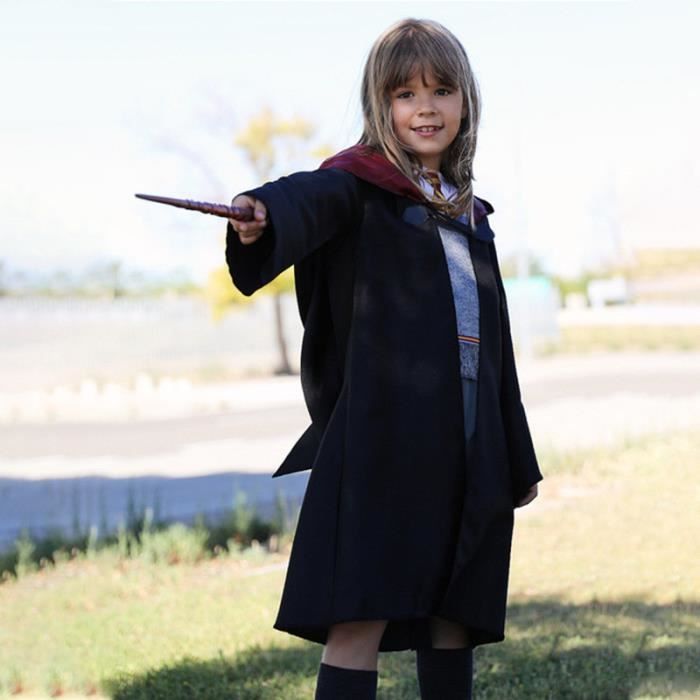 Déguisement Hermione Granger Fille - MALKRIS - Harry Potter Cosplay - Noir  - Ensemble 3 pièces - Cdiscount Jeux - Jouets