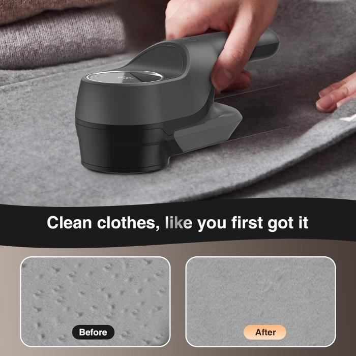 Rasoir Anti Bouloche, Électrique Anti Bouloche Vêtement Rechargeable Pour Vêtement & Maison