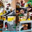 LEGO® 10320 Icons La Forteresse de l’Eldorado, Kit de Maquette pour Adultes avec Bateau Pirate et 8 Minifigurines-3