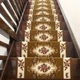 13 pièces marches d'escalier classiques tapis de marche de Style européen de protection de sol   OBJET DECORATIF-3