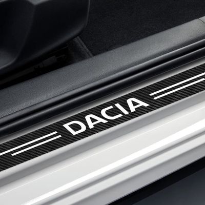 Autocollants de protection de seuil de porte de voiture dispo pour  volkswagen Toyota peugeot Kia Dacia Renault 4 pièces –
