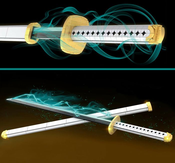 Mini Katana de décoration • One Piece - Zoro • WAdO IChiMONJi, 27cm