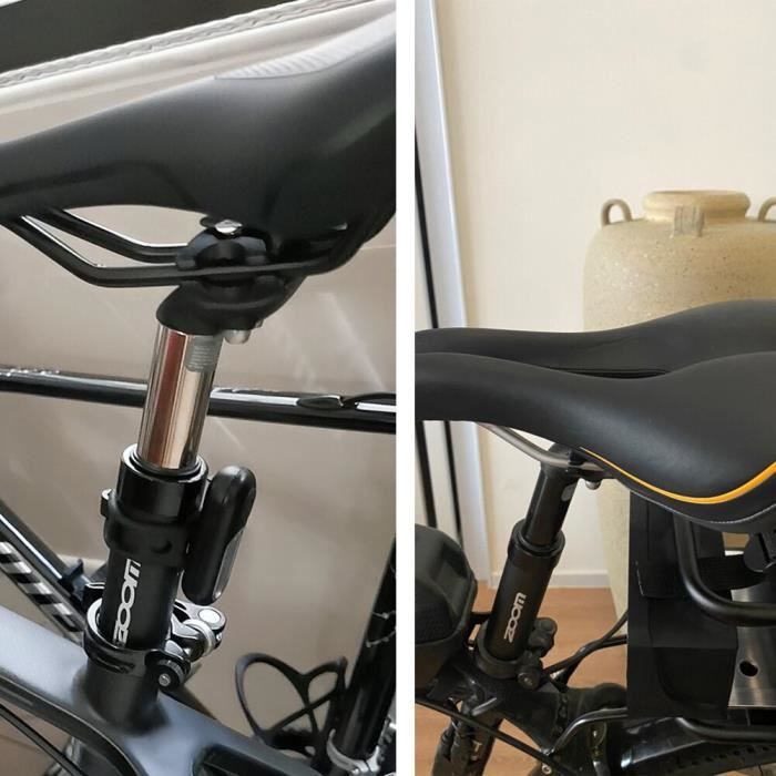 Accessoire vélo,Tige de selle de vélo suspendue en alliage d