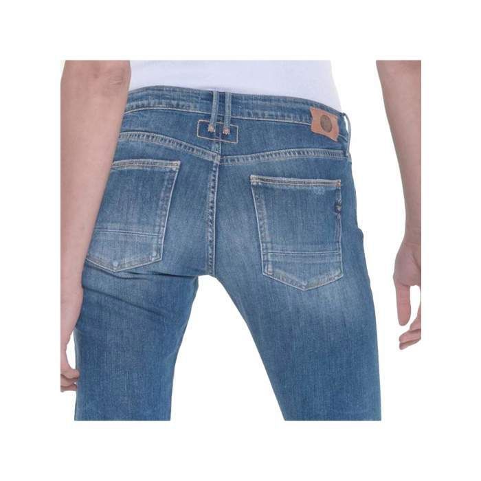 Jeans Femme Le Temps Des Cerises - Marque El Gitana Marvell - Taille 32 - Bleu Coupe Droite - Neuf Avec étiquettes