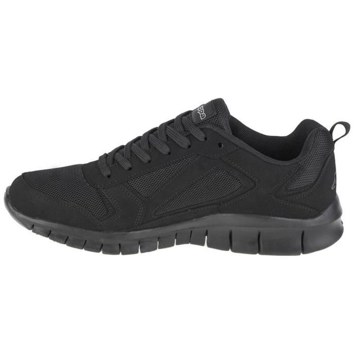 Chaussures Homme KAPPA Singa Noir Dessus Synth tique Lacets