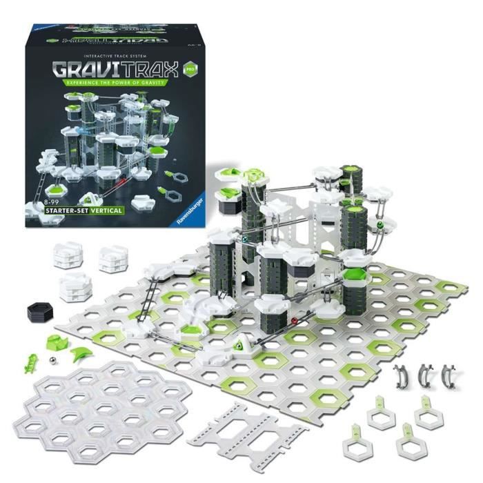 Ravensburger - GraviTrax - Starter Set XXL - Jeu de construction - Circuit de billes créatif - Enfants - Dès 8 ans - 27615 - version française [Exclusif ], Multicolore, grand