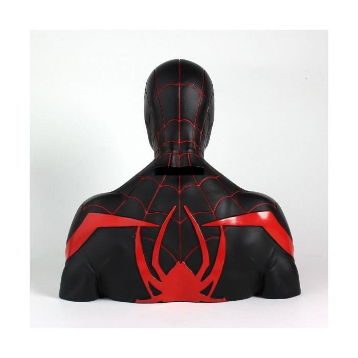 Semic - Marvel - Buste tirelire Spider-Man (Miles Morales) 25 cm