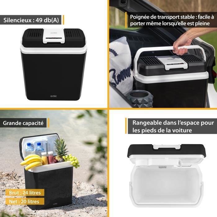 Glacière Thermoélectrique Tristar 30L - Rafraîchit Et Réchauffe - 12V/230V Idéale Camping Et Voyages
