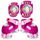 Coudieres genouilleres rose