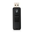 Clé USB - V7 - VF22GAR-3E - 2 Go - USB 2.0 - Noir-0
