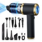 UXFVLZA 7000Pa Aspirateur à main sans fil, 4 en 1 Air Comprimé Depoussierante 50000rpm Aspirateur voiture pour Nettoyage Voiture, PC