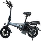 Trottinette Électrique JUICEASE E14,500W48V10.4.Ah,Vitesse Maximale 21KM/H,14” Avec Siège, Autonomie28KM,Pliable,USB,120KG,Bleu