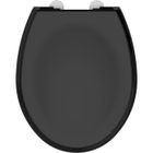 ALLIBERT BATH & DESIGN ALLIBERT Abattant de toilette à fermeture silencieuse Boreo - Noir brillant