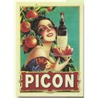 IAMS CHIEN PLAQUE METAL 20X15cm PUB RETRO PICON BIERE