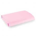 MATIN CALIN Drap plat 180 x 290 cm pour lit 1 place - 100% Coton-57 fils-cm² Rose