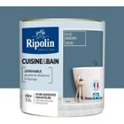 Peinture cuisine et salle de bain satin bleu madura 0,5L Ripolin