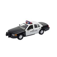 Véhicule miniature - Voiture 1:24 FORD CROWN VICTORIA POLICE - Welly 22082PT