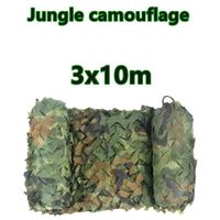 Tente,filet de Camouflage renforcé,forêt,Jungle de chasse militaire pour Pergola,gazébo,cache en maille,ombre de - Type 3x10m