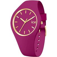 Ice-Watch ICE Glam Brushed Orchid Montre Rose pour Femme avec Bracelet en Silicone 020540 (Small)