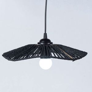 Set De 2 Abat-jour Navaris – Noir, Intérieur Doré – Douille E14