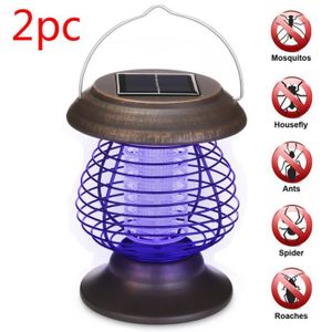 Pi/ège /à moustiques /électronique /à /énergie Solaire pour ext/érieur Lumi/ère de Nuit Vert Gazon USB Lampe de Camping Lampe Anti-moustiques
