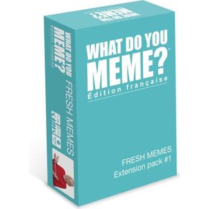 JEU SOCIÉTÉ - PLATEAU What Do You Meme Fresh Memes 1.0 (recharge) - Mega