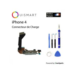 Nappe Dock De Charge Pour IPhone X - Reconditionnée à Neuf - Noir - Compatible Apple