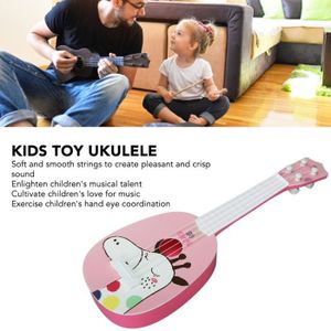 UKULÉLÉ SALALIS-Kids Toy Ukulele Jouet pour enfants Ukulélé Guitare Jouets Illumination Instrument de musique jeux casse-tete Tapez 3