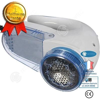 Rasoir Anti-bouloches électrique Rechargeable USB - 9000 Tr/min - Avec 2 Lames Et Brosse - Pour Vêtements, Coussins, Tapis - Portable