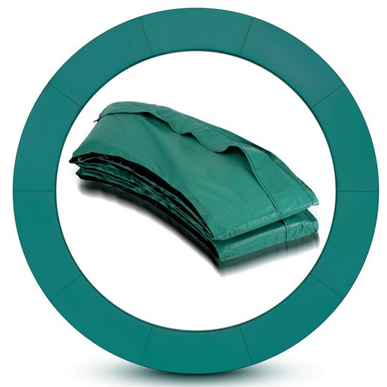Coussin De Protection Vert Pour Trampoline Ø 300-305 Cm - Remplacement Universel