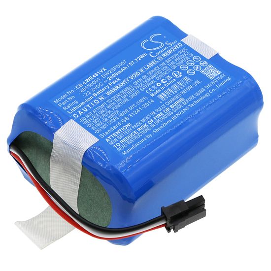 Batería TECHTEK 4000mAh 18V Li-ion Compatible Con Fromm P318, P326, P327, P328, P329 - Sustituto De N5-4349
