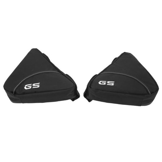 Sac De Rangement / Sacoche Étanche Pour Cadre BMW GS (R1200GS, R1250GS, F750GS, R1200R) - Neuf Noir