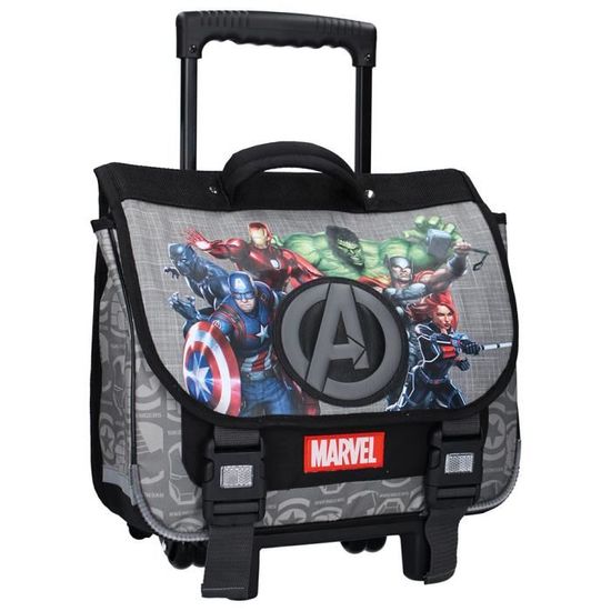 Grand cartable a roulette trolley MARVEL AVENGERS 38 CM NEW Cdiscount Bagagerie Maroquinerie