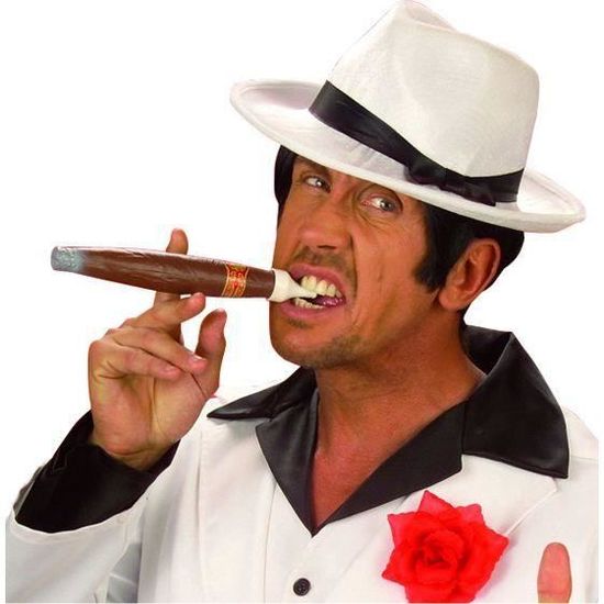 Faux Cigare Géant Plastique 22cm Cowboy Gangster Mafia Déguisement Smoking  - Cdiscount Jeux - Jouets