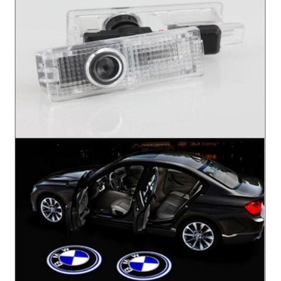 Car Logo LED Door Projector Light Esprit Light Shadow POUR BMW F30 F15 ...