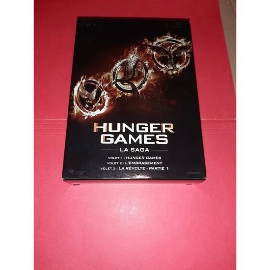 Coffret DVD Hunger Games Volet 1 + 2 + 3 La Révolte Partie 1
