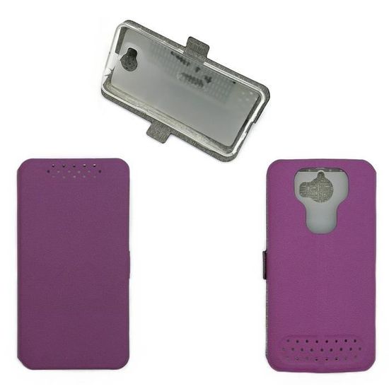 COMPATIBILE Huawei Nova Young 4G LTE MYA-L11 / Y5 (2017) MYA-L03 L23 L02 L22 Custodia a portafoglio in gel TPU per carte ECO in pelle (blu